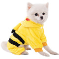 Roupas para cães de estimação, macacões de lã macia e quente para cães pequenos,