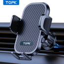 Topk suporte do telefone do carro montar ventilação de ar suporte do telefone ce