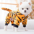 Roupas para cães de estimação, macacões de lã macia e quente para cães pequenos,