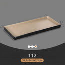 Pratos de jantar de melamina retangular estilo japonês criativo churrasco prato