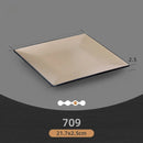 Pratos de jantar de melamina retangular estilo japonês criativo churrasco prato