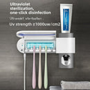 Suporte de parede para dentes, luz solar uv, esterilizador de escova de dentes u