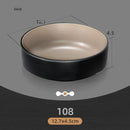 Pratos de jantar de melamina retangular estilo japonês criativo churrasco prato