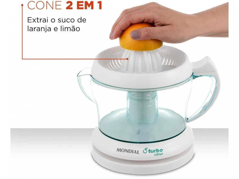 Espremedor de Frutas Mondial Turbo Citrus E-01