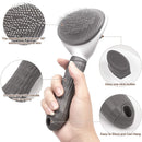 Pet escova gato pente limpeza auto pet removedor de pêlos escova para cães gatos