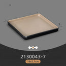 Pratos de jantar de melamina retangular estilo japonês criativo churrasco prato