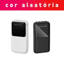 Power Bank 20000mAh Carregador Portátil Rápido, Design Estético em Formato de Fa