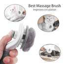 Pet escova gato pente limpeza auto pet removedor de pêlos escova para cães gatos
