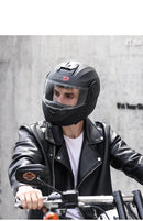 BLD-Capacete facial completo personalizado para motocicletas para homens e mulhe