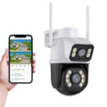 Câmera de Vigilância Externa Wi-Fi IP66