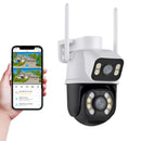 Câmera de Vigilância Externa Wi-Fi IP66