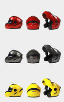 BLD-Capacete facial completo personalizado para motocicletas para homens e mulhe