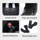 BLD-Capacete facial completo personalizado para motocicletas para homens e mulhe