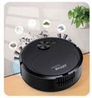 Novo robô aspirador de pó usb, esfregão 3 em 1, inteligente, sem fio, 1500pa, li