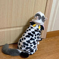 Roupas para cães de estimação, macacões de lã macia e quente para cães pequenos,