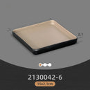 Pratos de jantar de melamina retangular estilo japonês criativo churrasco prato