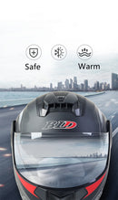 BLD-Capacete facial completo personalizado para motocicletas para homens e mulhe