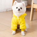 Roupas para cães de estimação, macacões de lã macia e quente para cães pequenos,