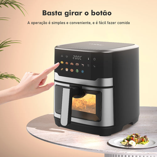 Air Fryer 127V com Janela de Visualização