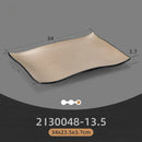 Pratos de jantar de melamina retangular estilo japonês criativo churrasco prato