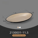 Pratos de jantar de melamina retangular estilo japonês criativo churrasco prato