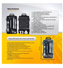 Kit Ferramentas 115 Peças Jogo Mini Chaves Precisão Multiuso Celular Notebook Ta