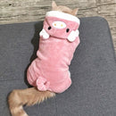Roupas para cães de estimação, macacões de lã macia e quente para cães pequenos,