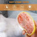 Escova a Vapor para Gatos, Secador de Pelos, Escova Elétrica com Spray, Escovas