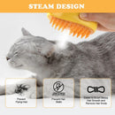 Escova a Vapor para Gatos, Secador de Pelos, Escova Elétrica com Spray, Escovas