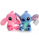 Disney lilo &amp; stitch casal modelos dos desenhos animados bonecas de pelúcia