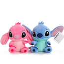 Disney lilo &amp; stitch casal modelos dos desenhos animados bonecas de pelúcia
