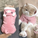 Roupas para cães de estimação, macacões de lã macia e quente para cães pequenos,