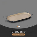 Pratos de jantar de melamina retangular estilo japonês criativo churrasco prato