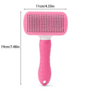 Pet escova gato pente limpeza auto pet removedor de pêlos escova para cães gatos