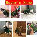 Roupas para cães de estimação, macacões de lã macia e quente para cães pequenos,