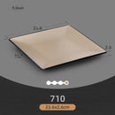 Pratos de jantar de melamina retangular estilo japonês criativo churrasco prato