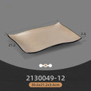 Pratos de jantar de melamina retangular estilo japonês criativo churrasco prato