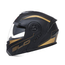BLD-Capacete facial completo personalizado para motocicletas para homens e mulhe