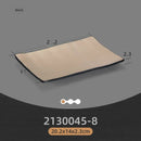 Pratos de jantar de melamina retangular estilo japonês criativo churrasco prato