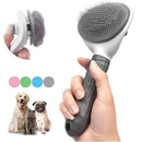 Pet escova gato pente limpeza auto pet removedor de pêlos escova para cães gatos