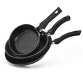 Conjunto De Frigideira Teflon 3 Peças Antiaderente Frita Ovo Francesa