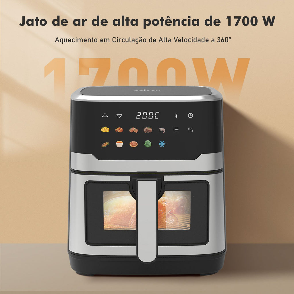 Air Fryer 127V com Janela de Visualização